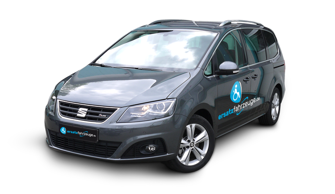 Handicap Fahrzeug - Seat Alhambra mit Handgas