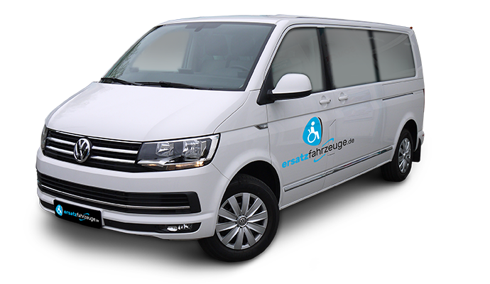 Rollstuhlbus Ersatzfahrzeug - VW T6 Caravelle mit Rollstuhlrampe